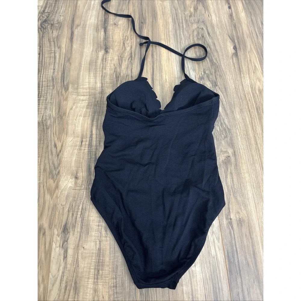 Time And Tru Full Body‎ Swimsuit Women's Small (4/6) Black